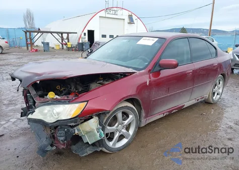 2009 Subaru Legacy 2.5I z USA, uszkodzony, nr VIN 4S3BL616796217657